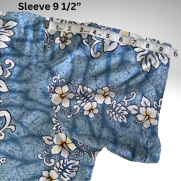 Hawaiian Togs Medical Scrub Pullover Floral Print Top Size 2X - Picture 10 of 16
